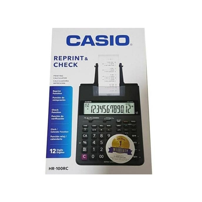 

Casio HR-100 RC Print Kalkulator Calculator KALCULATOR 100RC HR100RC