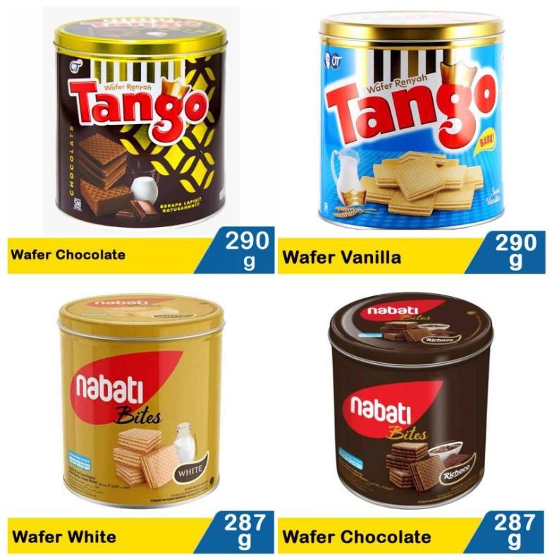 

TERBAIK WAFER KALENG NABATI DAN TANGO FULL DISCOUNT