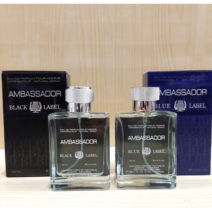 Vission Parfum Pria Original Ambassador/Ambasador 120 Ml - Black/Blue Label Series Cod