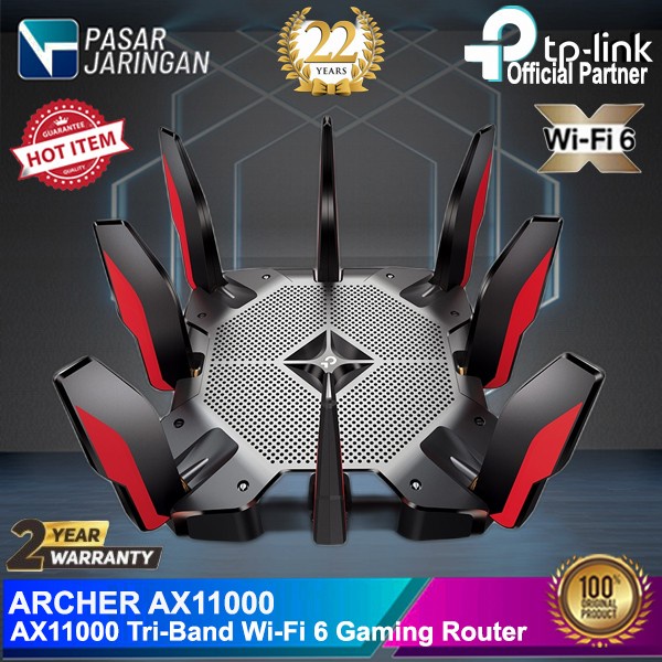 TP-LINK Archer AX11000 Next-Gen Tri-Band Wifi6 AX11000 Gaming Router