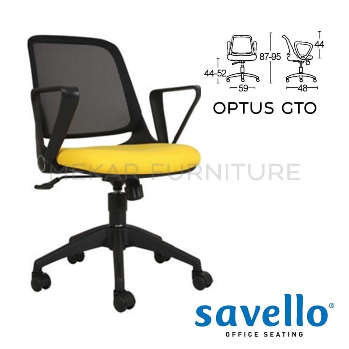 Promo Kursi Kantor Staff - Savello - Optus Gto(H) - Mekar Furniture