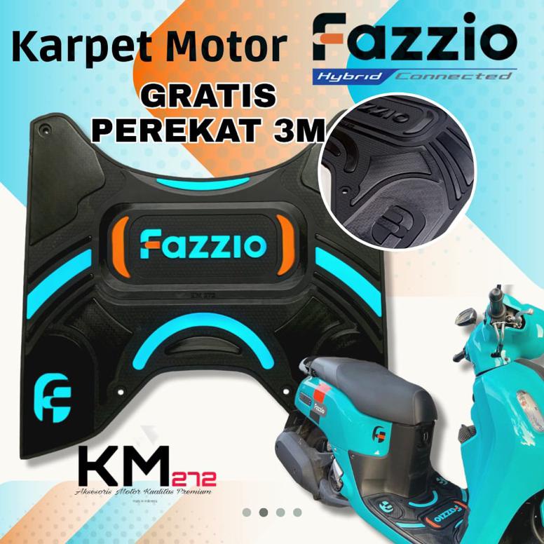 Promo Aksesoris Motor Fazzio - Karpet Motor Fazzio - Motor Yamaha Fazzio Oo531