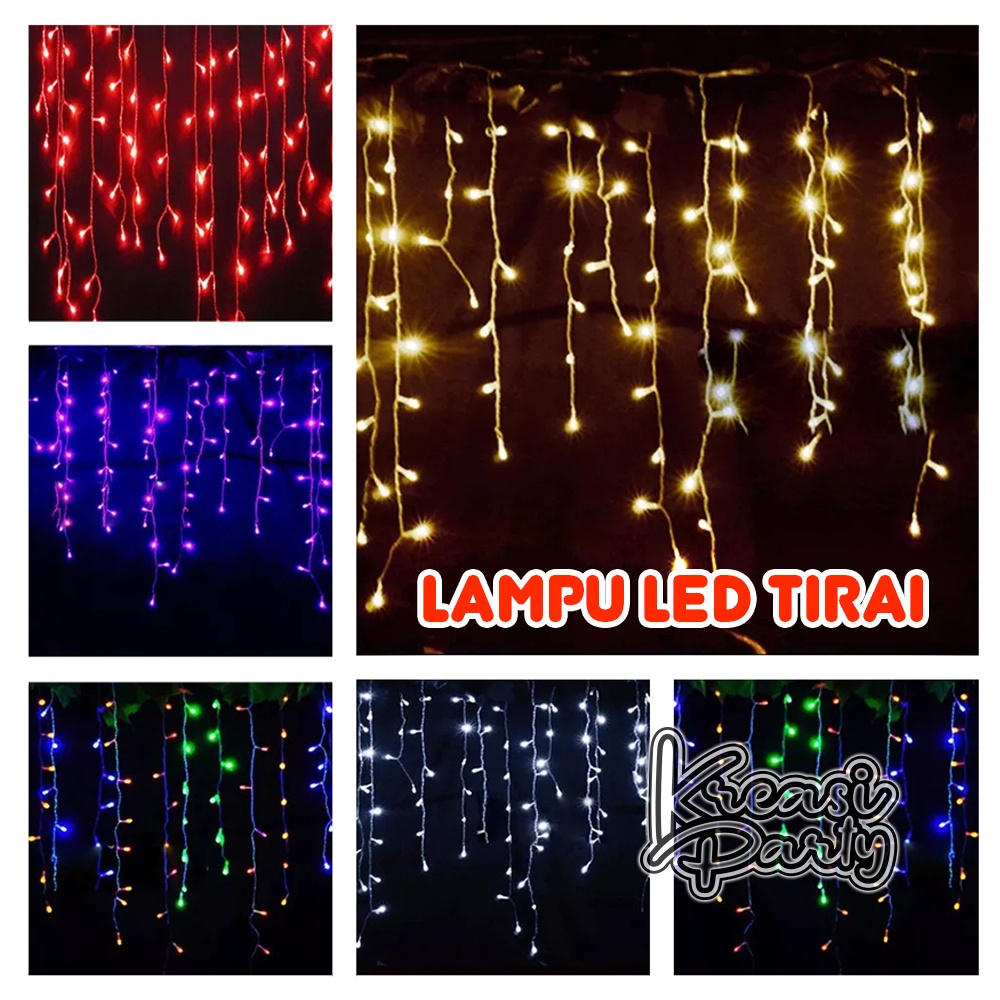 Lampu Tumblr Tirai / Lampu Led Hias / Lampu Led Tirai / Lampu Tirai