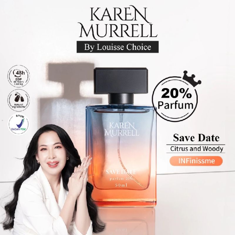 KAREN MURRELL  - SAVE DATE Parfum 20%  50 ML By Louisse Choice