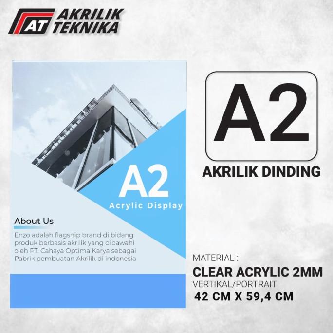

mit TEMPAT BROSUR AKRILIK / AKRILIK TEMPEL / SIGN HOLDER AKRILIK A2