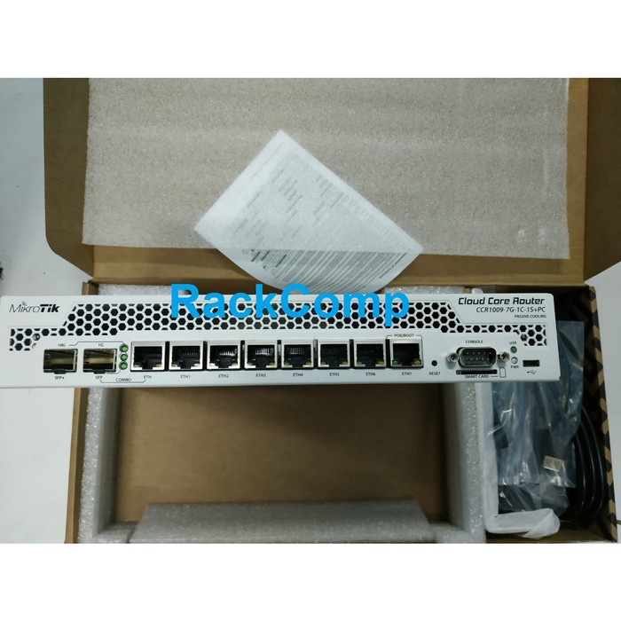 Wireless Router Mikrotik CCR1009-7G-1C-1S+PC Cloud Core Router