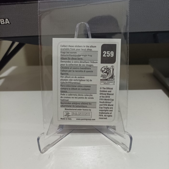 kartu bola stiker panini fifa wc jerman germany logo rare rerekeke85
