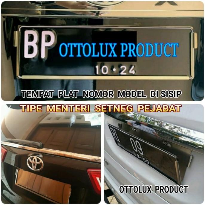 Tempat Plat Nomor Mobil. Model Menteri. Dpr.Ri.