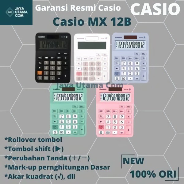 

Terbaru Calculator Casio Mx-12B-Pink Promo Terlaris