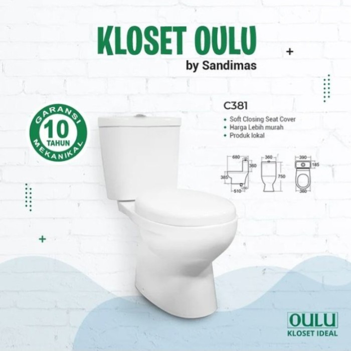 Terbaru Closet Oulu C 381 / Oulu C381 Promo Terlaris