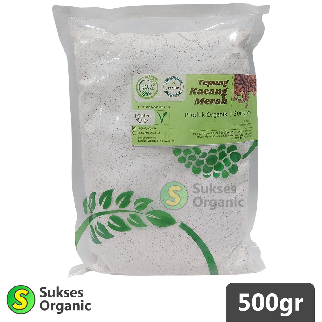 

Tepung Kacang Merah Lingkar Organik 500Gr