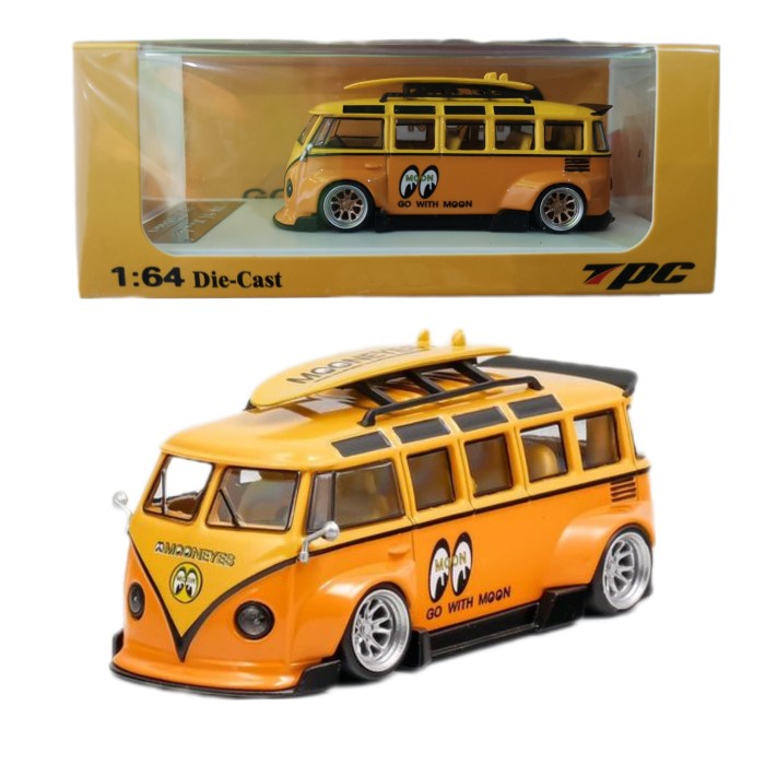 ✅COD Tpc Diecast 1/64 Volkswagen Vw T1 Mooneyes Terbatas