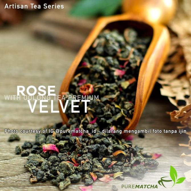 

Artisan Tea Cafe - Oolong Tea With Rose Flower 500Gr Teh Mawar Enak Kode 787