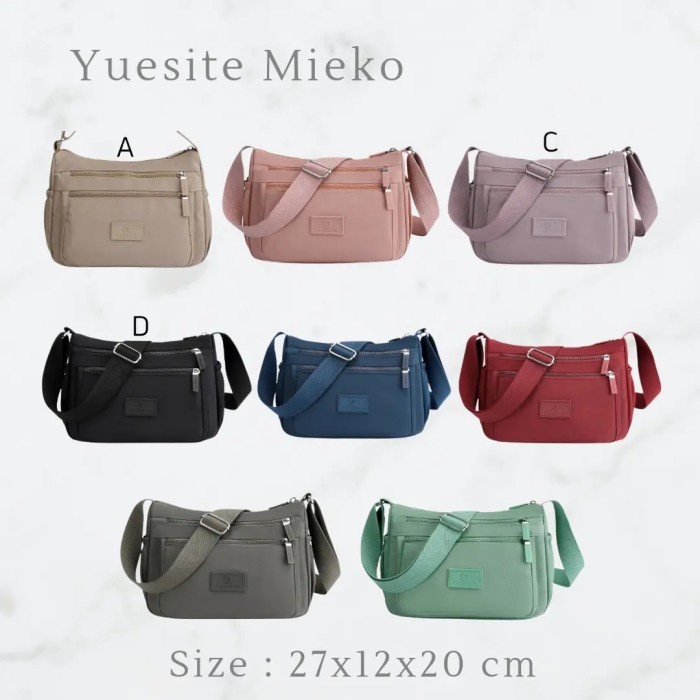 TAS SELEMPANG WANITA YUESITE MIEKO ORIGINAL ORIGINAL 100%