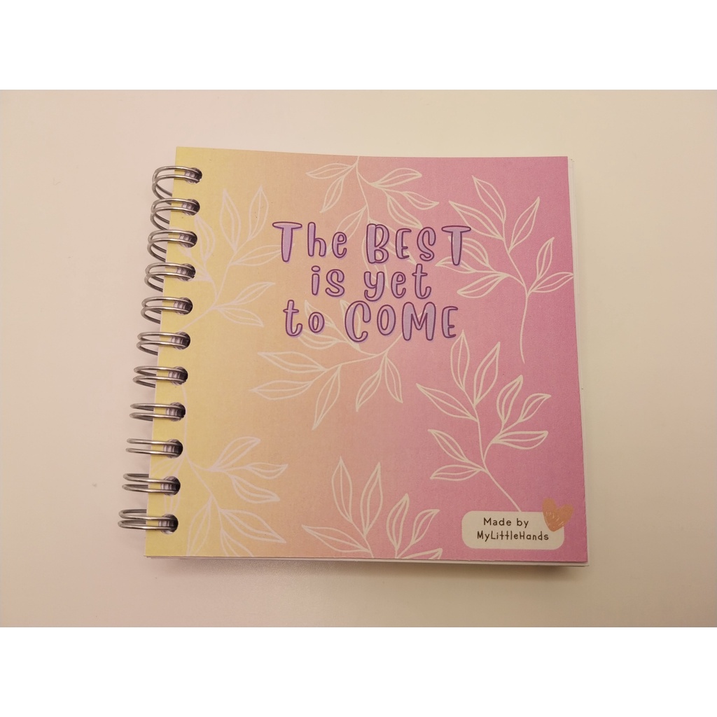 

Aesthetic Notebook | Buku Estetik | Notebook ukuran 10x10 cm | Notebook kecil | Notebook Spiral | Buku Sketsa | Isi Polos | Gift & Souvenir