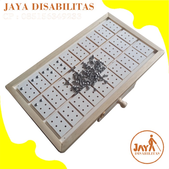 

Promo Papan Tulis Braille Model 2 Pantule Papan Braille Tunanetra