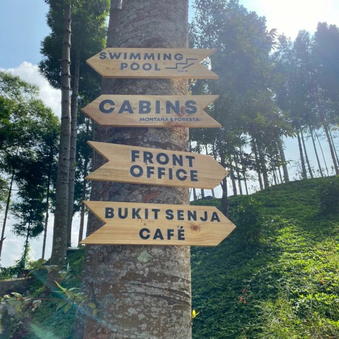 

Promo Plang Papan Nama Wood Sign