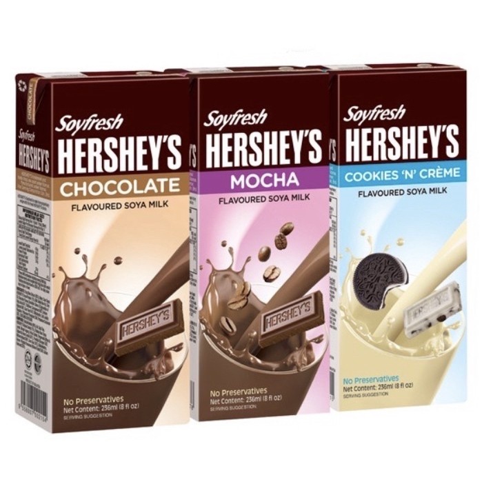 

Hershey'S Soyfresh Soya Lk Susu Kedelai Low Fat Hershey Hersheys