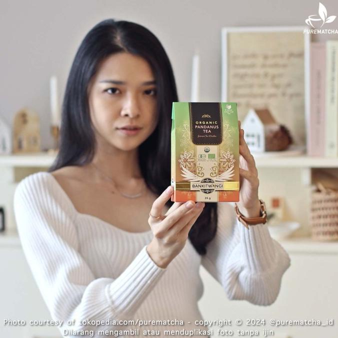 

Bankit Wangi - Pandanus Tea Organic Box 24Gr Teh Pandan Premium Kode 221