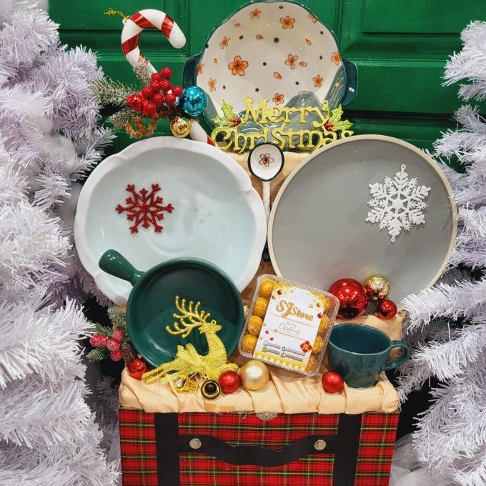 

Terlarisss - Paket Dekorasi Hampers Natal Christmas Parcel Hadiah Kue Kering 439 - Langsung Kirim