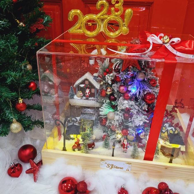 

Terlarisss - Paket Dekorasi Hampers Natal Christmas Parcel Hadiah Kue Kering 410 - Langsung Kirim