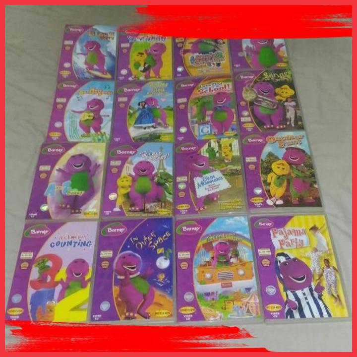 (TEMB) BARNEY : VCD ORI SEPAKET