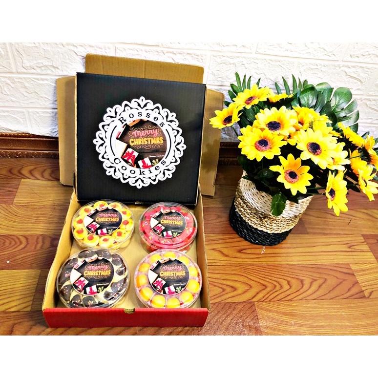 

[Flash Sale] Paket Kue Kering Merry Christmast Box Bisa Cod