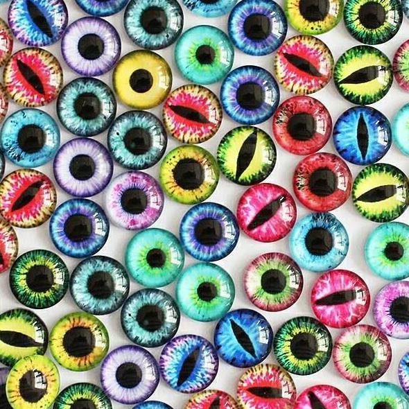 Diskon Hari Ini Wimpy Eye Chip Bola Mata Figure Mata Bjd Mata Boneka Bahan Clay Craft