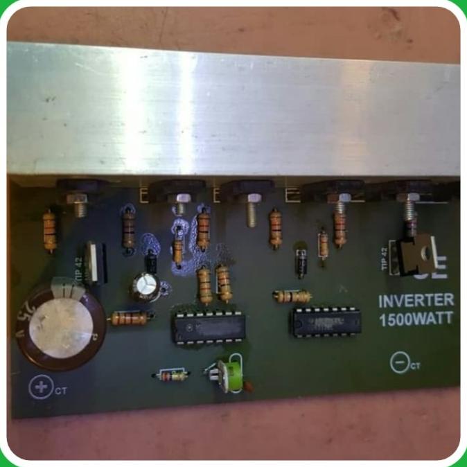 Kit Module Inverter DC to AC 1500 Watt 6 TR Mosfet Kualitas Bagus