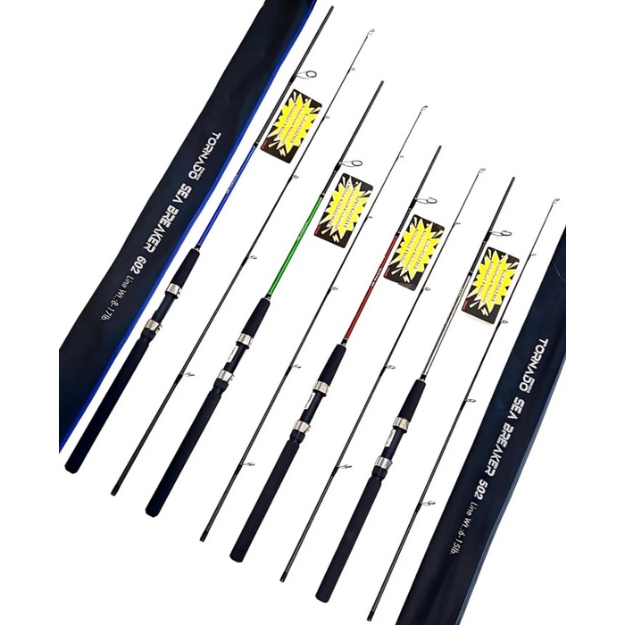 Joran Pancing Tornado Sea Breaker 150-180 Kekuatan 15Lbs-17lbs
