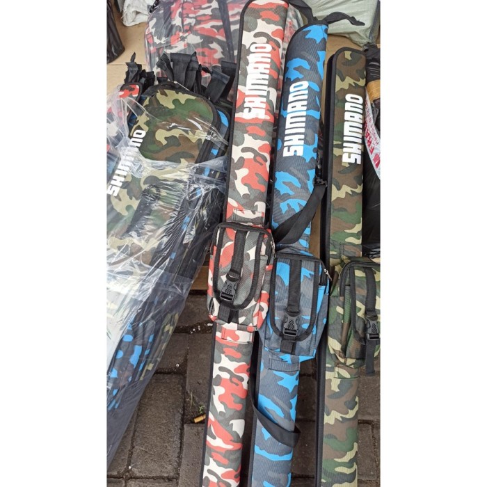 Tas Pancing Model TAS PEDANG SHIMANO Panjang 100 CM Motif Army