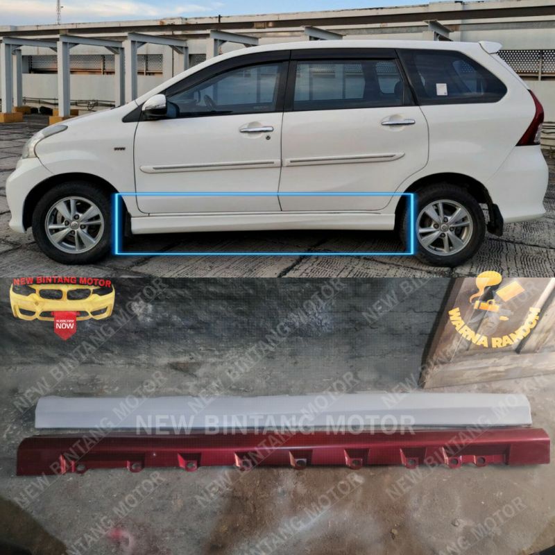 Bodykit belakang toyota avanza veloz 2012 2017 original