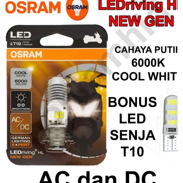Lampu Motor Led Osram Honda Beat Street (Putih) Rz1 Grs 6Bln
