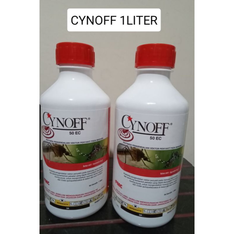 Cynoff 1 Liter / Cynoff 50 Ec / Pembas Nyamuk / Obat Fogging / Cynoff Insektisida / Cynoff 1Liter /