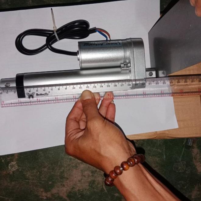 Motor Linear Actuator 100Mm 1000N 100Kg 24Vdc 24V Dc Aktuator