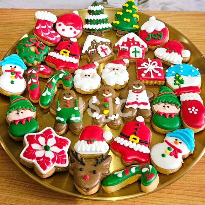 

Kue Kukis Cookies Kering Karakter Character Natal Lebaran Imlek Kiloan Limited Edition