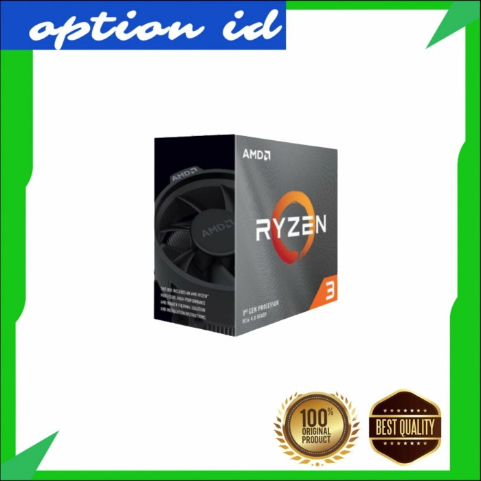 processor AMD Ryzen 3 3300X BOX - QUAD CORE 4.3 ghz 4 cores AM4
