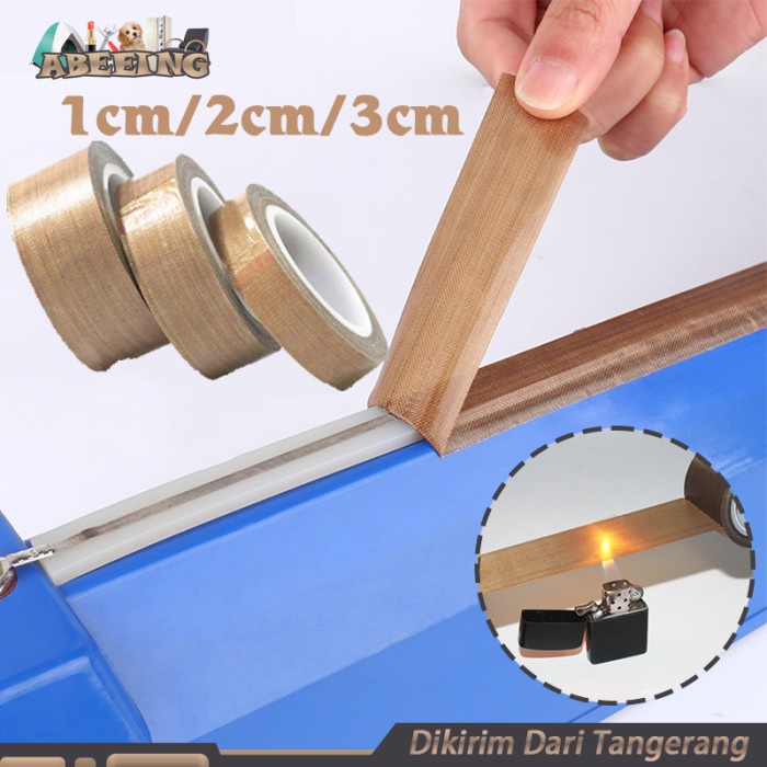 

hanya disini] 10m Kain Kertas Teflon Mesin Press 1cm 2cm 3cm Teflon Tape