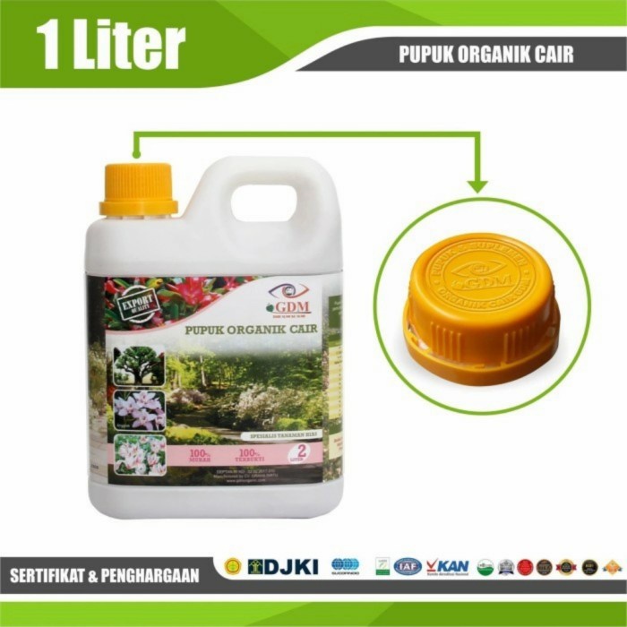Paket Gdm Black Bos Dan Pupuk / Suplemen Organik Cair 1 Liter