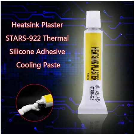 

] Lem Thermal Glue Heat Sink Plaster Adhesive Stars 922 LED CPU Heatsink
