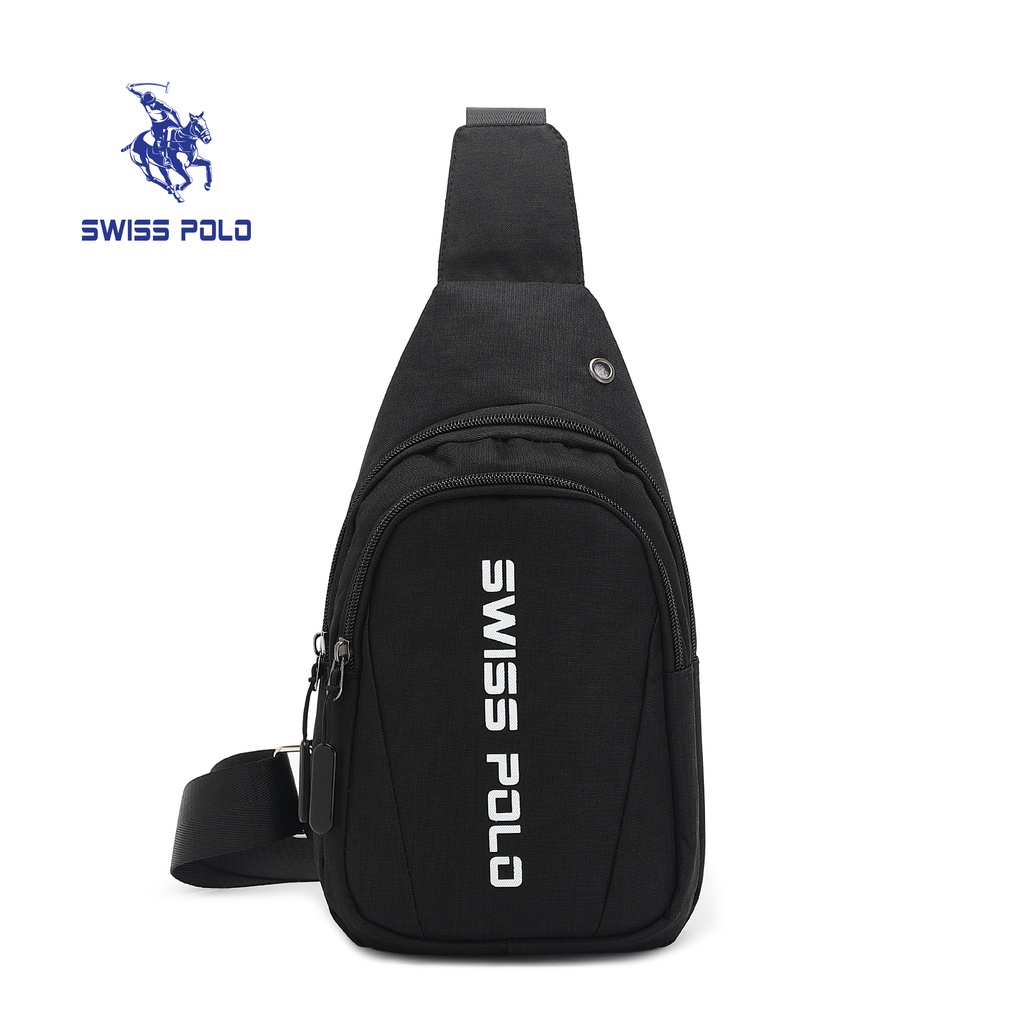 Swiss Polo Chest Bag / Sling Bag / Crossbody Bag (Tas Dada / Tas Selempang Pria) - SWY 245