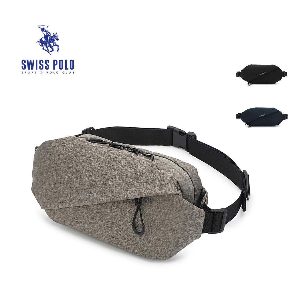 Swiss Polo Chest Bag / Sling Bag / Crossbody Bag (Tas Dada / Tas Selempang Pria)  - SXU 8001