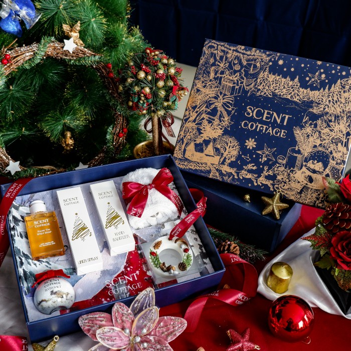 

DISKON MURAH Scent Cottage Christmas Hampers - Santa's Gift BERRY30.JAYA