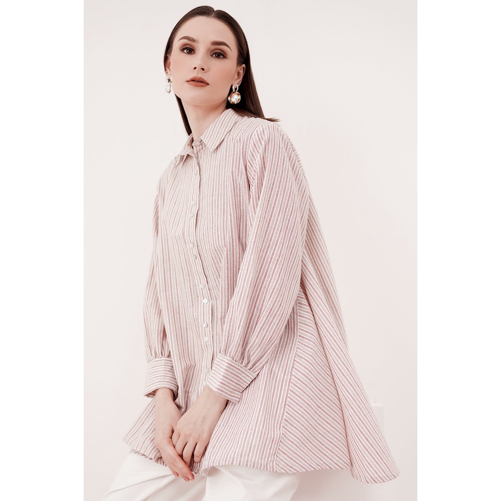 Benang Jarum - Double Button Shirt - Dusty