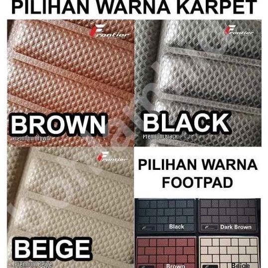 PROMO KARPET 5D ALL NEW AVANZA XENIA 2022-UP FRONTIER TIPE PREMIUM CUSTOM #ORIGINAL