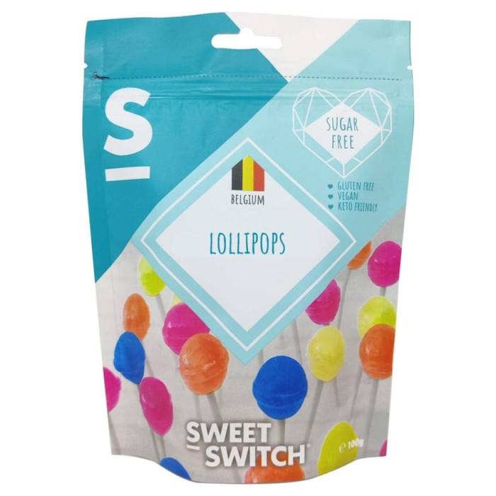 

Sweet Switch Belgium Sugar Free Candy Permen Bebas Gula Diabet Lolipop Best Seller