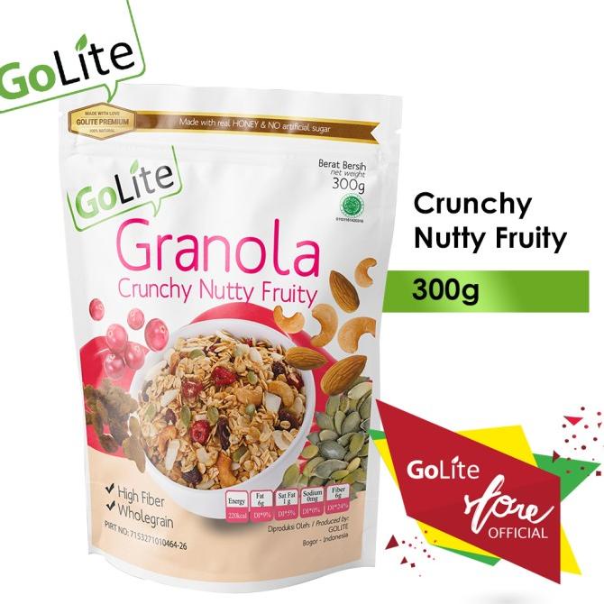 

GoLite Granola Crunchy Nutty Fruity 300g