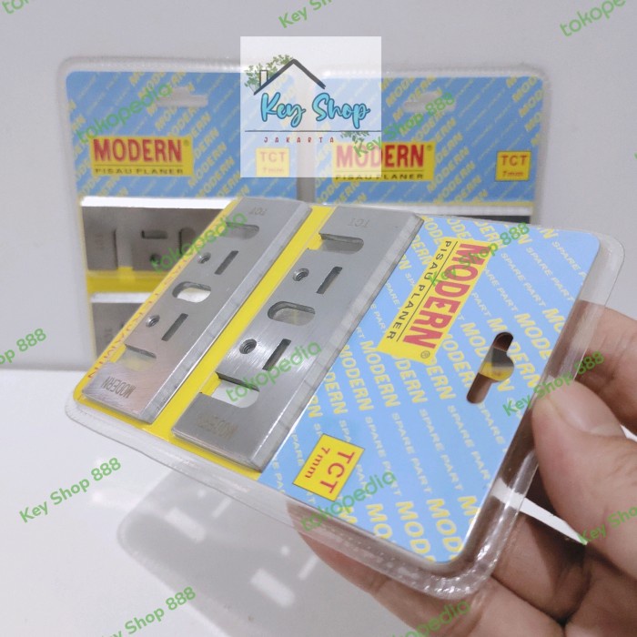 MATA PISAU SERUT KAYU MESIN PLANER BLADE PASAH KETAM SUGU (MODERN TCT) -Lulas G