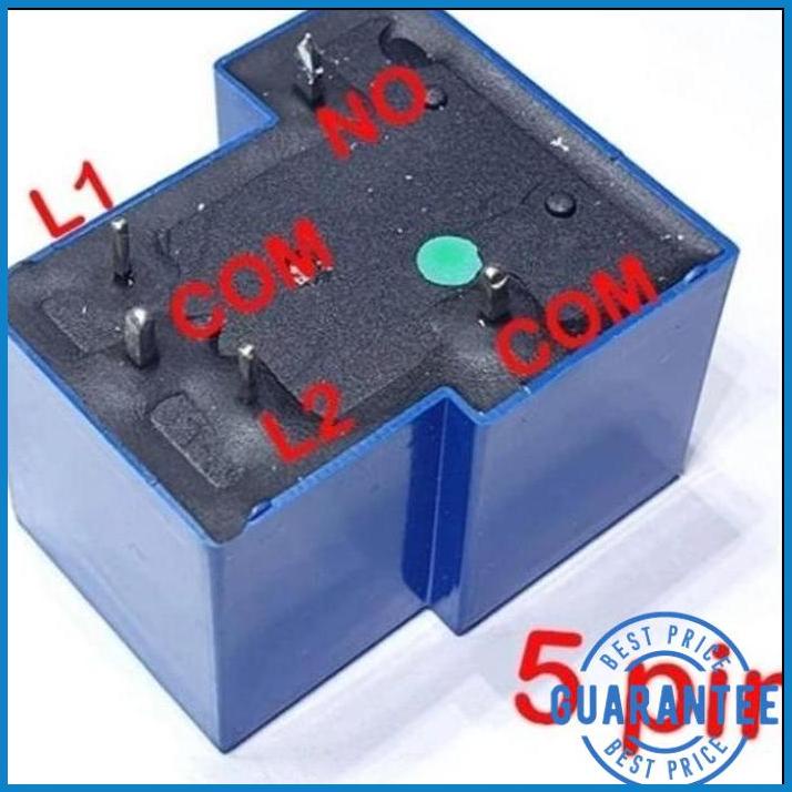 GROSIR RELAY KODOK SONGLE 12V 12 VOLT 30A 12VDC DC 6 PIN 6P BIRU ASLI | BPL