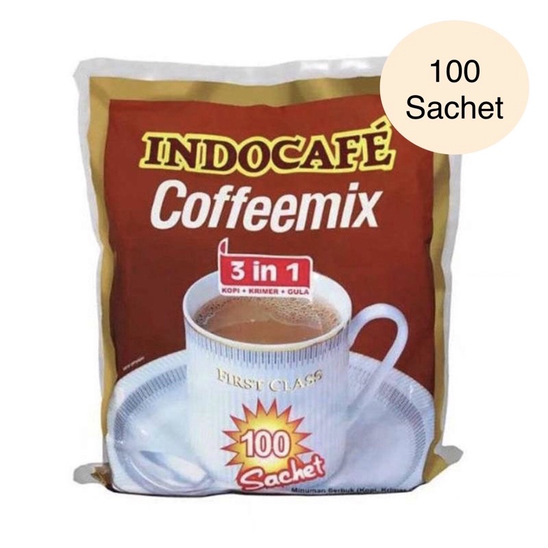 

Indocafe Coffeex 20G/100 Sachet (1 Bag)